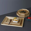 15cm 25cm 30cm 35cm 40cm ナチュラル カフェトレー 白木 トレー 八角 羽反（はそり）型 長角盆 長手盆 角膳 角盆 無…