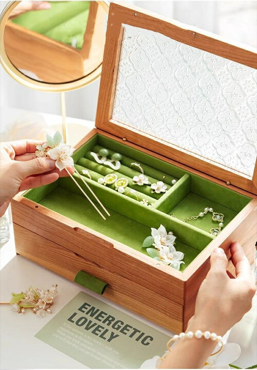 楽天市場】手作りのこだわりの品 ジュエリーボックス アクセサリー 