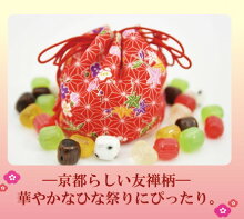 ひなまつり友禅小袋