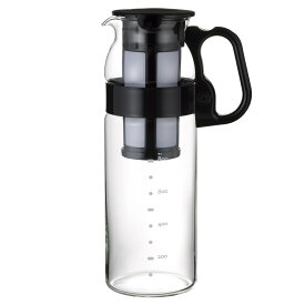 iwaki(イワキ) 水出しコーヒー＆ティーハンディーサーバー1.3L(フィルター付)　耐熱ガラス　イワキガラス　冷水筒　麦茶入れ　アイスコーヒー