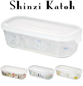 【メーカー公式】Shinzi Katoh　iwaki(イワキ) パック＆レンジ500ml(ホワイト)　シンジカトウ　　作り置きにぴったり　　【容量】500ml耐熱ガラス　ガラス保存容器　常備菜　作り置き