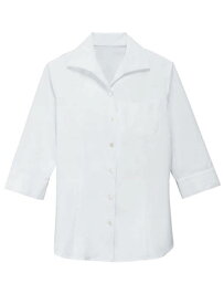 【10％OFFクーポン対象★1/24 20時～4H限定】レディース シャツ A9 白 イスト BL309 サーヴォ