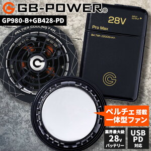 ���M�W���p�� 28V �t�@���o�b�e���[�Z�b�g �y���`�F�t�@�� 2025 �y���`�F��̌^�t�@�� ���M�W���p�� GB-POWER GB�p���[ GB980-B GB428-PD �t�@���t����ƕ� �󒲃E�F�A �󒲍�ƕ�