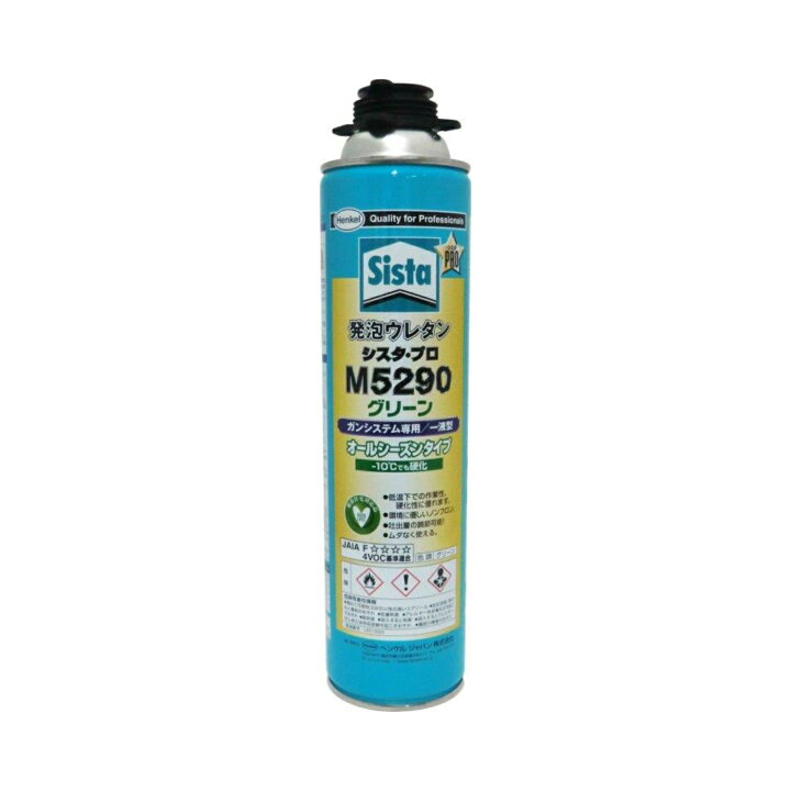楽天市場】ヘンケルジャパン シスタ・プロ 発泡ウレタン 650ml M5290  