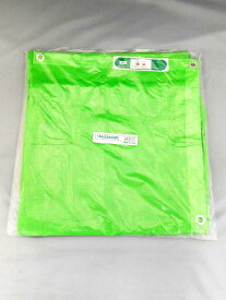 アイネット 防炎メッシュシート グリーン 1.8X3.6 ハトメピッチ450mm 当社在庫品