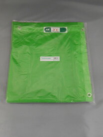 アイネット 防炎メッシュシート グリーン 1.8X5.4 ハトメピッチ450mm 当社在庫品