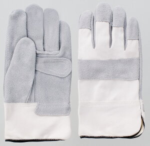 【10双セット】富士グローブ 皮手袋 船具用 白中厚 フリー 1501 【お取り寄せ商品】