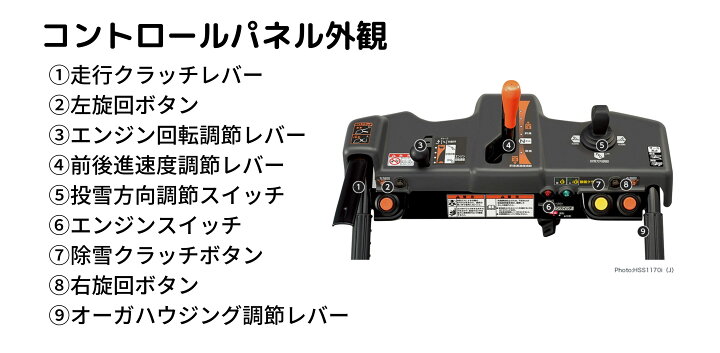 楽天市場 予約商品 ホンダ 小型ハイブリッド除雪機 Hss1170ik2 J 岩佐商会楽天市場店