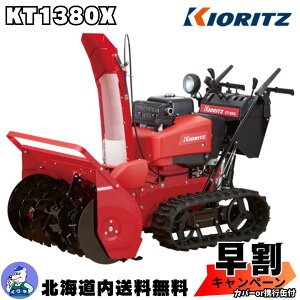【早割キャンペーン実施中!11/20まで】共立 除雪機 KT1380X 除雪幅815mm(409801380)【赤いヤマハ除雪機YT1380X】【同等クラス:ホンダHSM1380iJN】