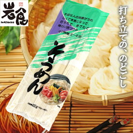 麺のスナオシ　そうめん【4食入】