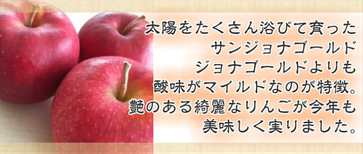 楽天市場 送料無料 青森産 特選 サンジョナゴールド 3kg りんご リンゴ 林檎 青森県産 国産 果物 フルーツ プレゼント 贈り物 贈物 北の りんご屋 岩田青果