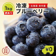 訳あり 北海道 余市産 ブルーベリー 1kg 冷凍 送料無料 ぶるーべりー ジャム ブルーベリージャム 果物 国…