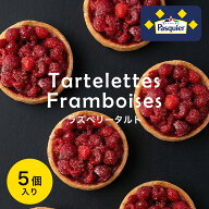 タルトレットラズベリー 5個入 パスキエ 直径約9cm ラズベリータルト 冷凍 プレゼント ギフト スイーツ …