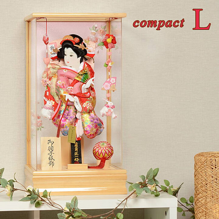 楽天市場】羽子板 初正月 匠一好 13号 コンパクト 【L】 アクリル 