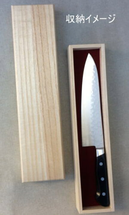 楽天市場 包丁用総桐ケース 1丁用 全長365mm 幅mm 高さ40mm 日本製 岩内金物店楽天市場店