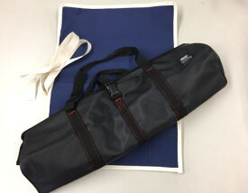 包丁キャリングバッグ 紺 (キャリングバッグ+帆布製包丁布巻ケース 紺) 日本製