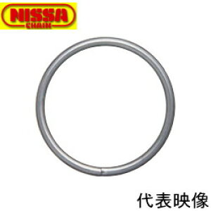 �y���[���� �z �j�b�T�`�F�C�� �X�e�����X (SUS304) �_�u�������O 0.6×6.0mm SWR6E-6 �y1000�z