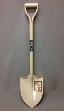 楽天市場 Sc パイプ柄ショベル 白虎 剣型 剣スコップ 1丁 岩内金物店楽天市場店