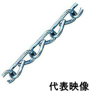 ニッサチェイン 鉄 クローム 三つ組チェーン 1.7mm×30m IJ17