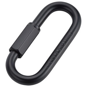 【メール便 可】 浅野金属工業 ASANO ステンレス リングキャッチ 黒塗装 サイズ5 5mm AK12483