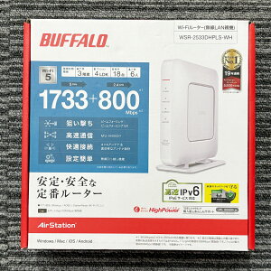 BUFFALO Wi-Fi[^[ zCg WSR-2533DHPLS-WH
