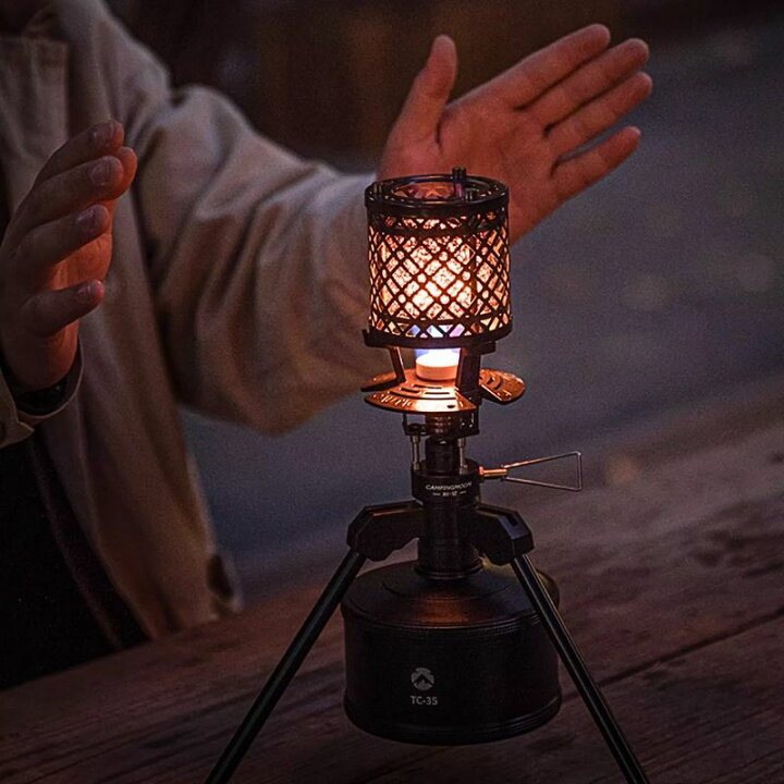 楽天市場】【マラソン限定☆5%OFF】キャンピングムーン T-HEATER ガス 