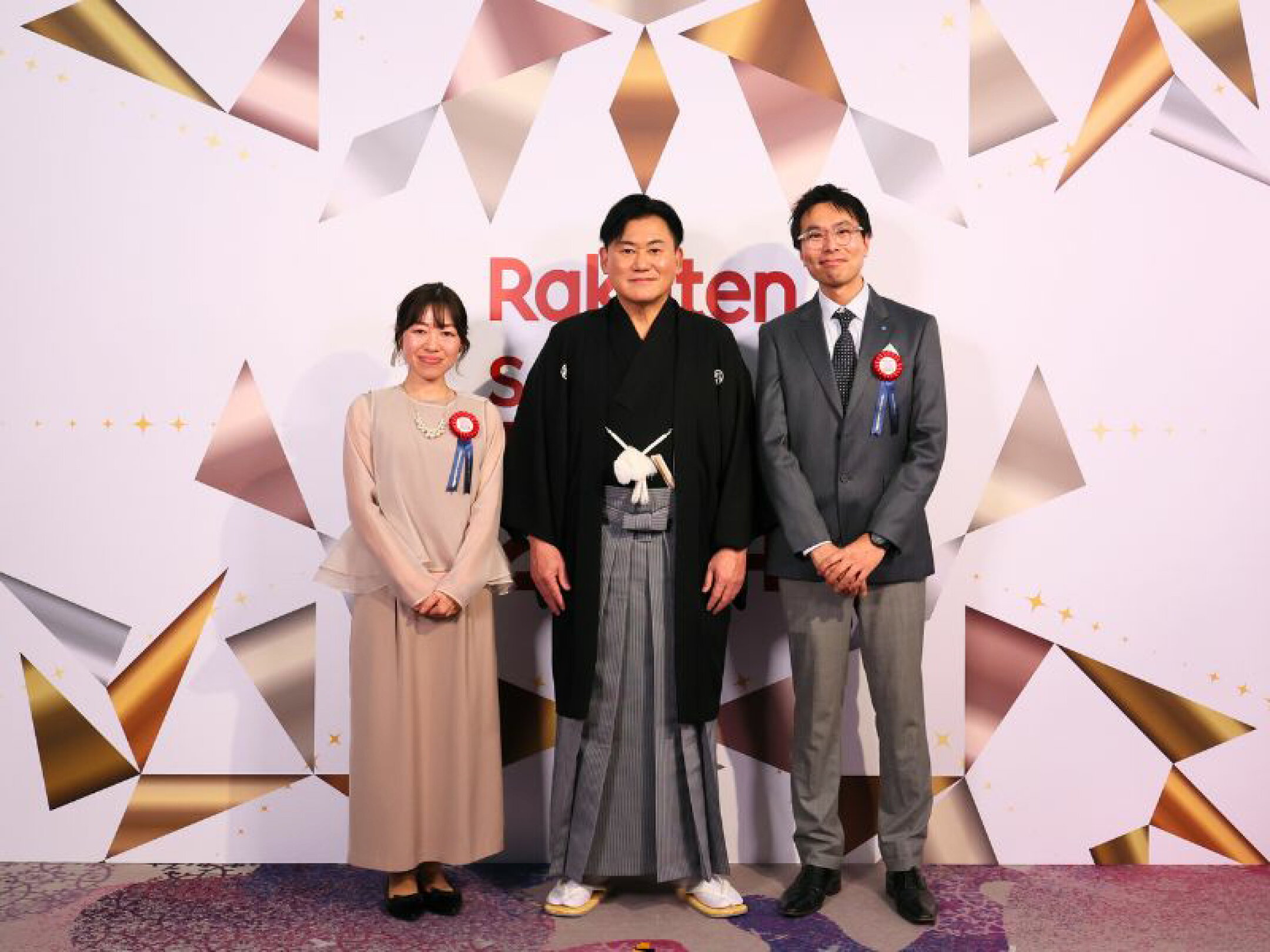 三木谷浩史会長兼社長と写真撮影させていただきました✨