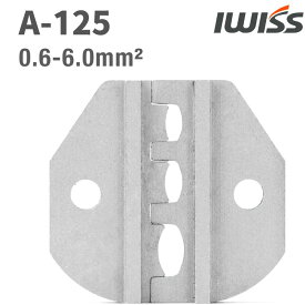 【初夏SALE】IWISS アイウィス 交換用ダイス 絶縁被覆付閉端接続子 用圧着ダイス CE1／ 2／ 5 対応 圧着端子 端子 EDM加工 交換用 ダイス