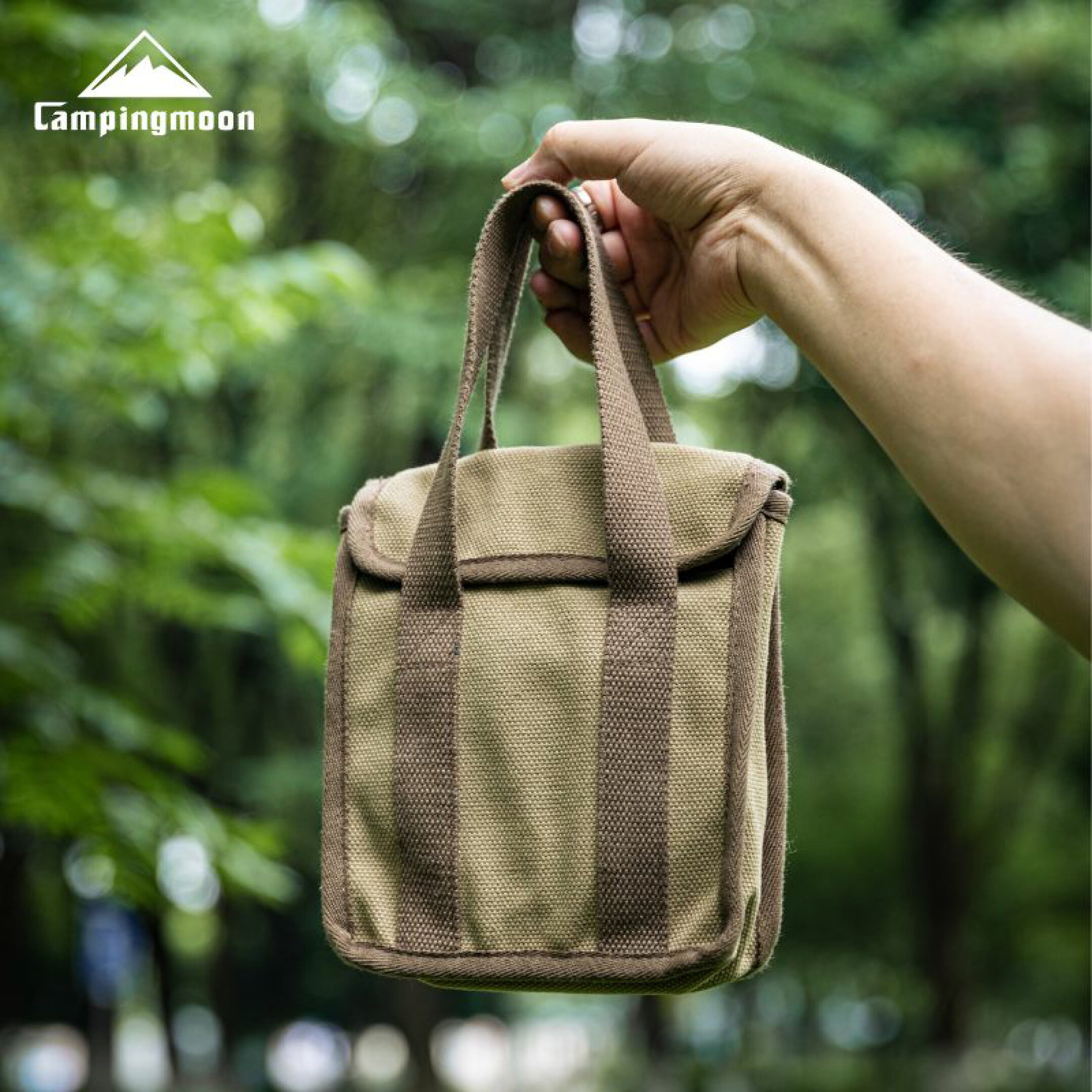 持ちやすいハンドル付き