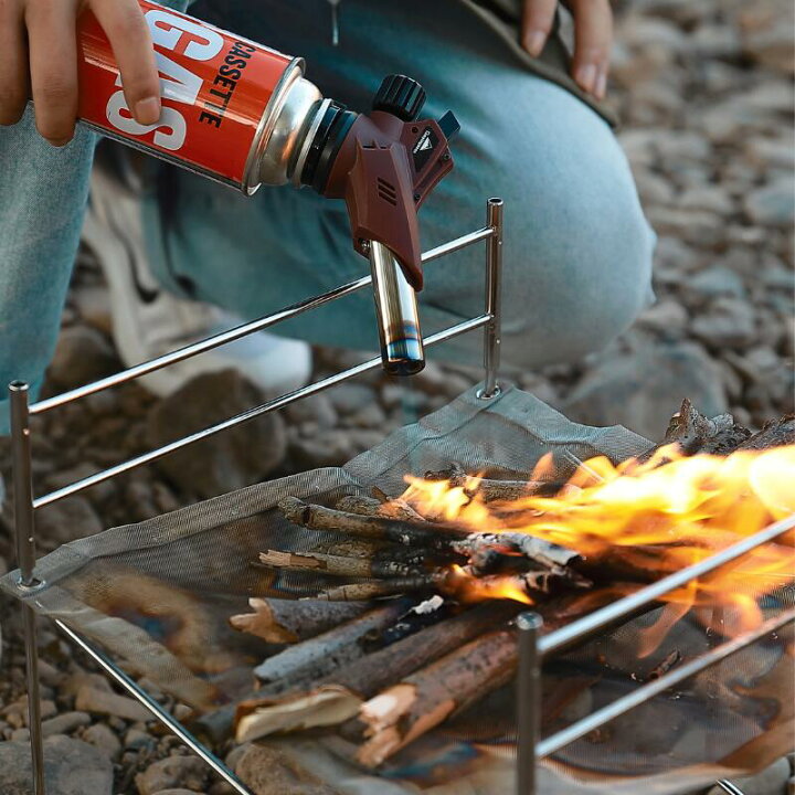 ガスバーナー　キャンプ　調理器具　火起こし　トーチバーナー　BBQ　料理