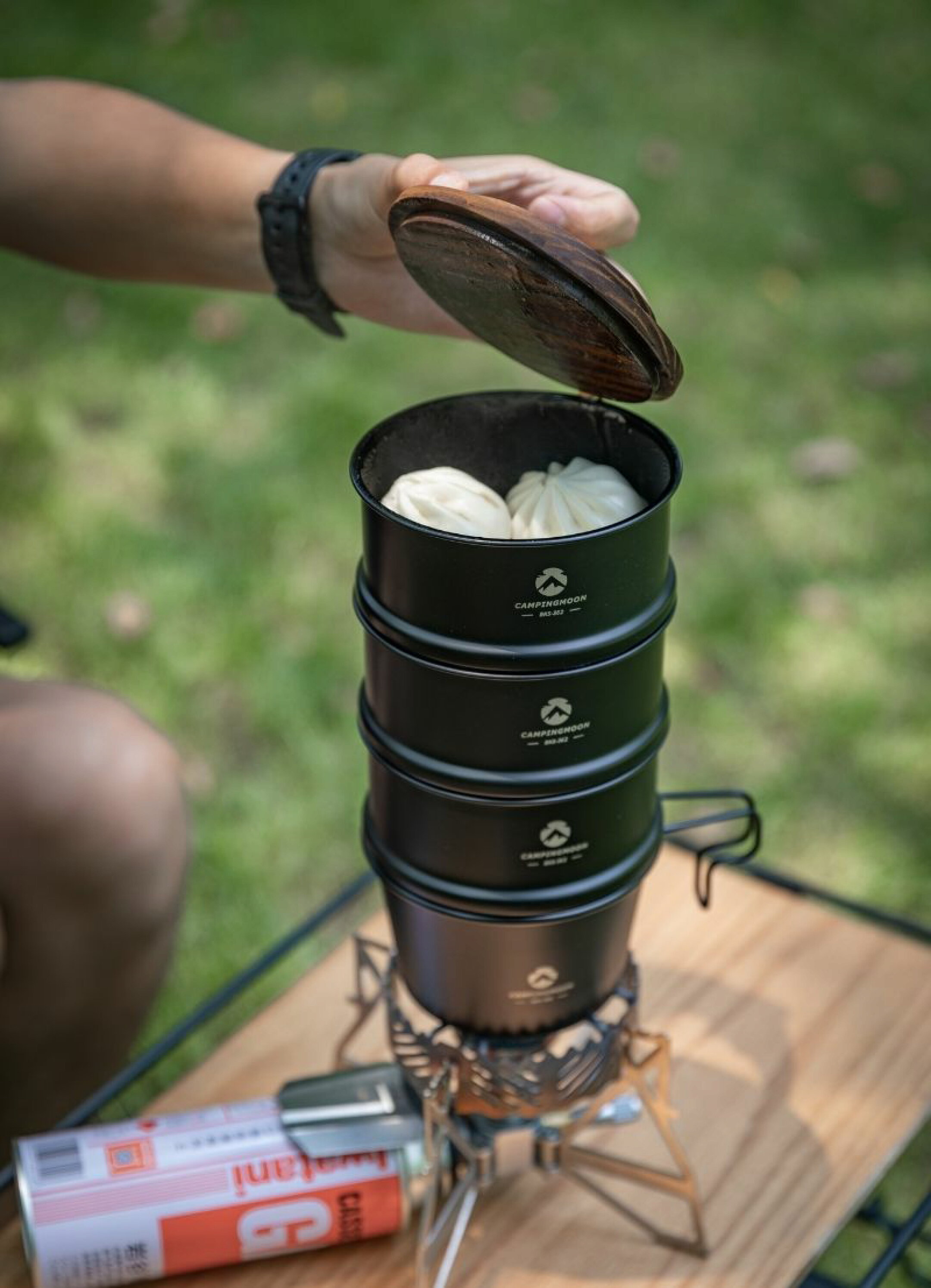 シェラせいろ＆ウッドリッドセット