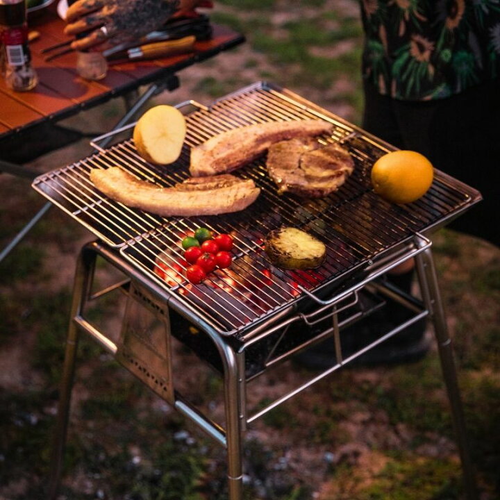楽天市場】【8/10限定!P3倍】 BBQセット 焚き火台 スタンド グリル  