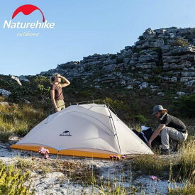[公式] ネイチャーハイク Naturehike テント 1人用 ネイチャーハイク クラウドアップ ウルトラライト アウトドア キャンプ 軽量 10D ドーム コンパクト 登山 自立式 前室 ケース グランドシート 付き ダブルウォール Clould up2 10D