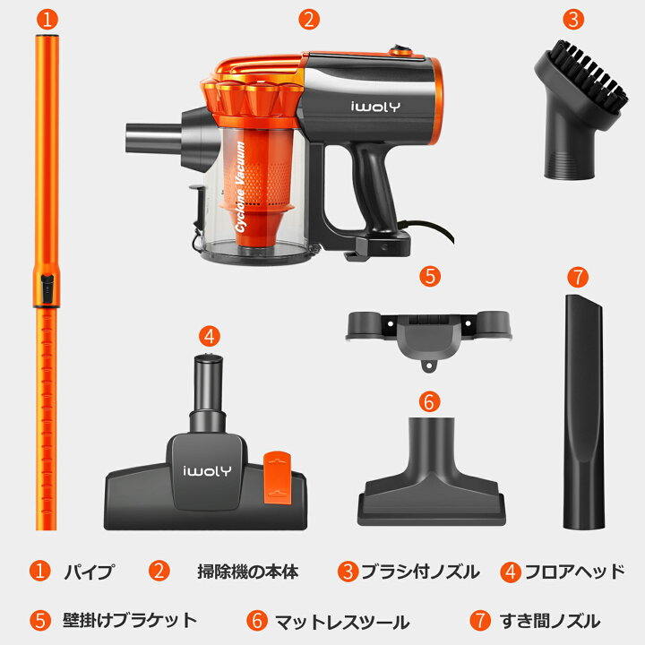 楽天市場】【限定500円OFFクーポン】掃除機 コード式 サイクロン 