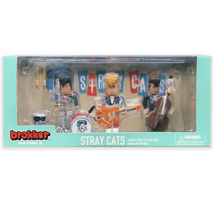 楽天市場】【お得なクーポン配布中】brokker STRAY CATS フィギュア 