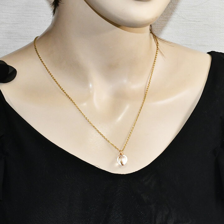 楽天市場】天然石 丸玉ネックレス 大粒 水晶 10mm玉 クォーツ 神聖な石 