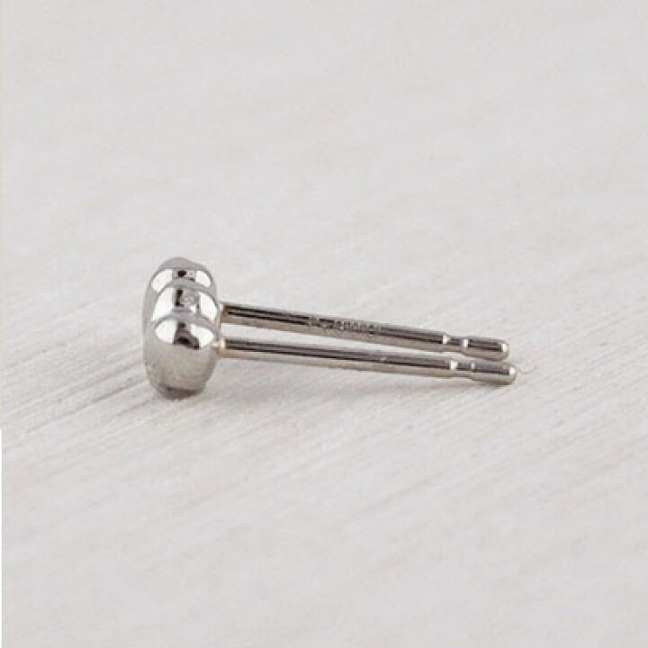 楽天市場】プラチナ Pt900 ぷっくりハートピアス 3mm 地金ピアス 