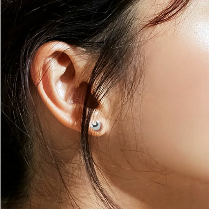 楽天市場】プラチナ Pt900 ぷっくりハートピアス 5mm 地金ピアス 
