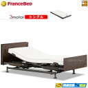 【今ならフランスベッドのシーツが貰える】【シングル】【マットレス付】高級 電動ベッド フランスベッド レステックス-W01 3モーター マイクロRX-DLX マットレス付き シングル フランスベッド 公式 ゴールドパートナーショップ FC1486