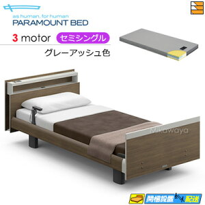 【セミシングル】【マットレス付】【お届けは設置まで】アクティブスリープベッド 高級 電動ベッド パラマウントベッド Active Sleep BED Cモデル キューブ ヨーロピアンスタイル 3モーター 電