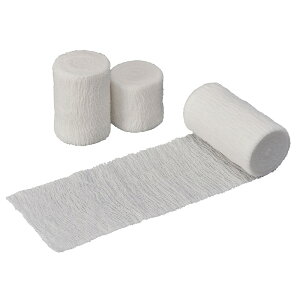 アルケア ハイスパン 2号 (5cm×9m) 10巻入 11641 ALCARE スパンデックス伸縮性包帯 肘 膝 屈曲部 巻きずれしにくい 通気性