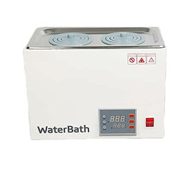 恒温水槽、デジタルサーモスタット水浴ホットバスポットデジタル恒温水浴ラボバス実験1/2/4/6ホール