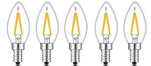 5�� LED �t�B�������g�d�� C7 2W 120LM E12���� 2200K�g�F�E�H�[���z���C�g ���M�d��20W�`���� �S�z���^�C�v �N���V�b�N ���g�� �d��