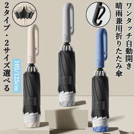 日傘 折りたたみ傘 自動開閉 ワンタッチ 晴雨兼用 特大 大きいサイズ 遮光率100% UVカット50+ 遮熱 完全遮熱 メンズ レディース 頑丈 撥