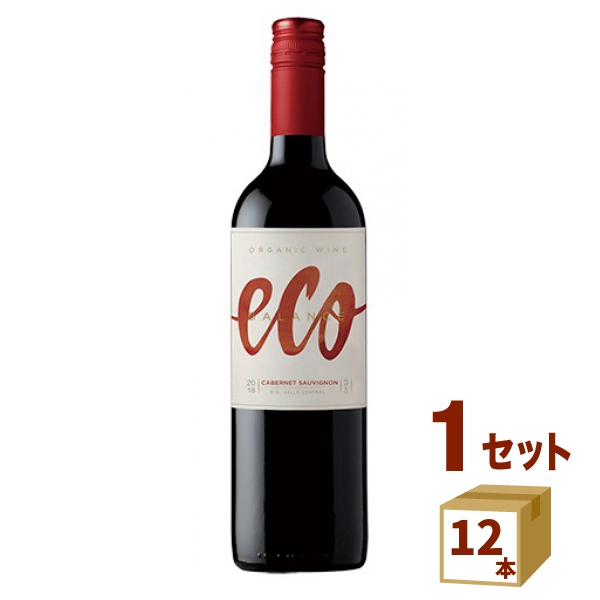 エコ・バランス オーガニック・カベルネ・ソーヴィニョン ヴァレ・セントラル 赤ワイン チリ750ml×12本 ワイン【送料無料※一部地域は除く】【取り寄せ品 メーカー在庫次第となります】 赤ワイン