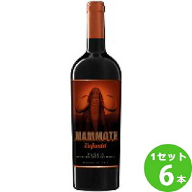 マンモス ジンファンデル 赤ワイン イタリア/プーリア750 ml×6本 ワイン【送料無料※一部地域は除く】【取り寄せ品　メーカー在庫次第となります】