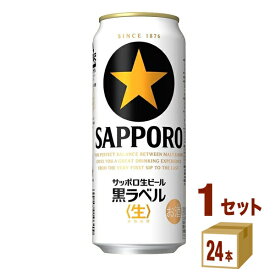 サッポロ 生ビール黒ラベル 500ml×24本×1ケース ビール【送料無料※一部地域は除く】