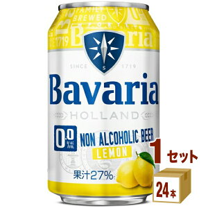 ooA Bavaria 0.0 Lemon  mAR[r[ 330ml×24{×1P[X (24{)yꕔn͏z̒ mA r[