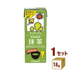 キッコーマンソイ 豆乳飲料抹茶パック 200ml×18本×1ケース (18本) 飲料【送料無料※一部地域は除く】
