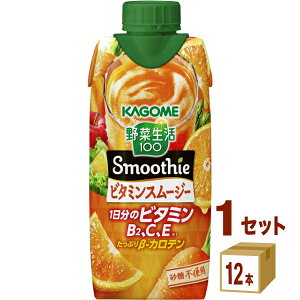 JS ؐ100 Smoothie r^~X[W[ IWLbgMix 330ml×12{×1P[X (12{) yꕔn͏z